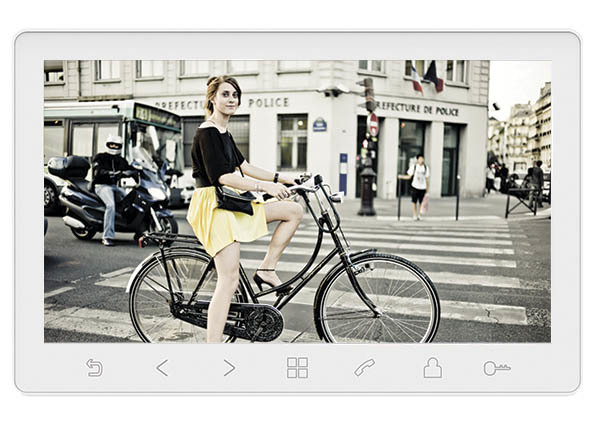 Монитор видеодомофона Tantos Amelie Slim (White)